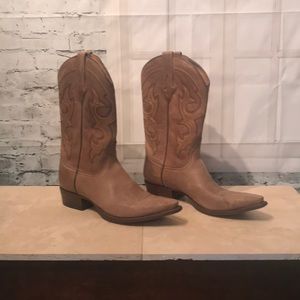 MEN’s leather western boots